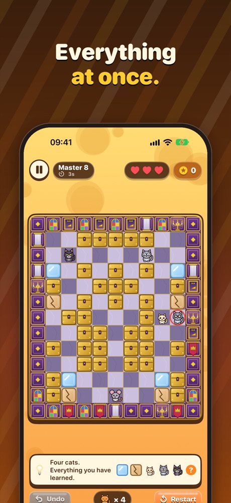A Master level that uses every trick at once